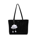 thumbnail image 5 of Bolso de mano de gran capacidad, bolso de hombro, portátil, elegante, de moda, informal, con personalidad juvenil, nuevo bolso grande de moda 2025, 5 of 5