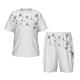 thumbnail image 1 of Balery Dandelion Blowing In The Wind Conjunto de Pijama Infantil de Manga Corta con Estampado – Ropa de Dormir de Algodón Suave-3X-Large, 1 of 6