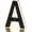 Letter A, variant on Solar LED House Numbers, Light Up Numbers for House, IP65 Waterproof LED Address Numbers, No Drill Installation, Dusk to Dawn Solar Lighted Address Numbers for Outside (Number 4)