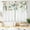 25 Pink Botanical, variant on Farmhouse Yellow Sunflower Kitchen Curtains Floral Flower Country Small Short Cafe Window Curtains Rustic Plant Spring Fall Rod Pocket Bathroom Window Drapes Treatment Curtains (27.5x39 Inch)