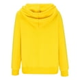 thumbnail image 6 of Aloohaidyvio Hoodies for Women,Womens Casual Color Long Sleeve Zipper Pullover Hooded Tops with Pocket, 6 of 6