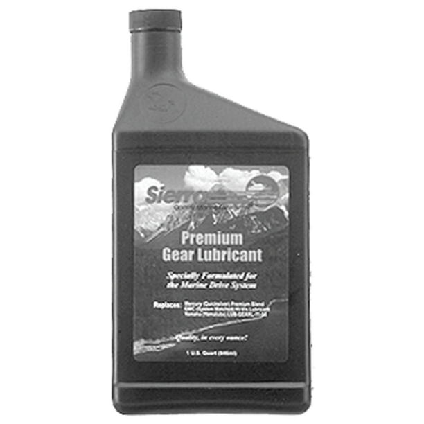 Sierra 1896502 HiPerformance Synthetic Blend Lower Unit Gear Lube 1 Quart