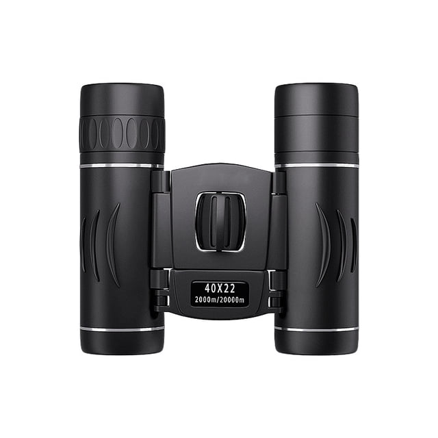 Lightweight 40x22 Binoculars for Kids & Adults - HD High Magnification, Portable Night Vision for Outdoor Activities, Concerts & Wildlife Viewing, Includes Phone Clip for Easy Photography