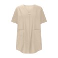 thumbnail image 3 of SHTXOZHI Cardigans for Women Short Sleeve Open Front Cardigan Casual Jacket with Pockets, 3 of 7