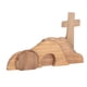 thumbnail image 2 of Decoración De Escena De Pascua, Decoración De Cruz De Tumba Tallada Fina Hecha A Mano Sin Rebabas, Crea Un Ambiente Para El Hogar, 2 of 7