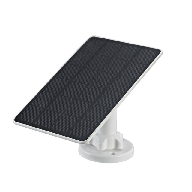 Bird Feeder Camera Solar Panel 3W Type C Solar Panel Charger With 360° Rotating Bracket For Rechargeable Camera Bird Feeder Camera Doorbell