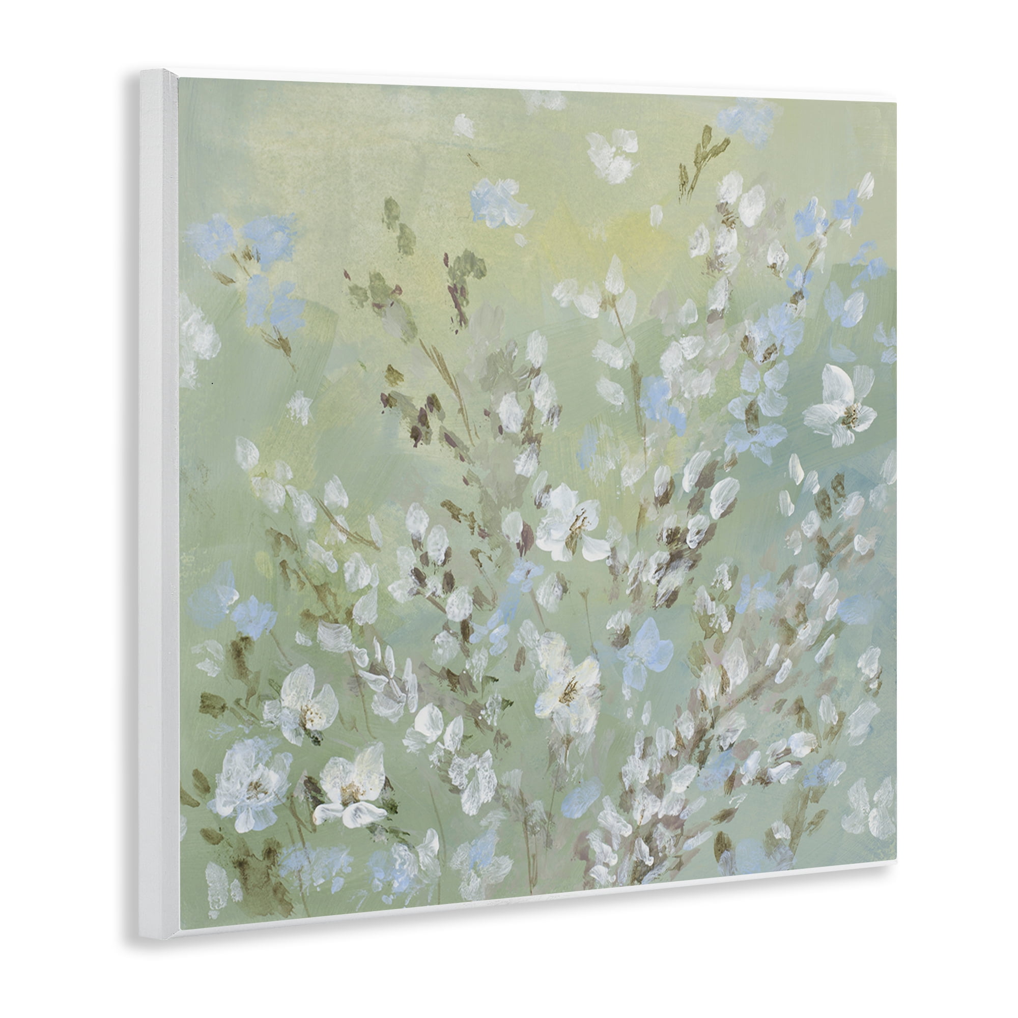 Stupell Industries Floral Meadow Wispy Willows Floral & Botanical Painting Unframed Art Print Wall Art, 12 x 12