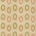 thumbnail image 1 of Ahgly Company Machine Washable Indoor Square Transitional Brown Gold Area Rugs, 7' Square, 1 of 7