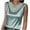 Green, variant on ABATAB Plus Size Tank Tops for Women Lace Silk Satin Comfy Solid Tanks V Neck Soft Loose Summer Party Going Out T-shirt