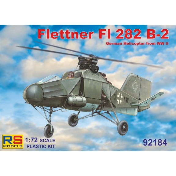 Flettner 282 B-2, German helicopter (1/72 model kit)
