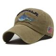 thumbnail image 1 of Sonducket Primavera algodón amantes gorra de béisbol mujeres Casual gorra hombres ajustable transpirable bordado sombreros Sombreros caqui Sonducket PS15225-01, 1 of 6