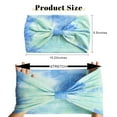 thumbnail image 5 of XXXFLOWER 6 Pcs Head Bands for Women Trendy Wide Knotted Headband Workout Fitness Yoga Athletic Head Wraps Tie-Dye Hair Accessories, 5 of 6