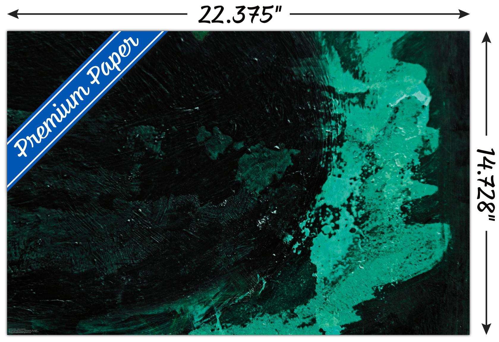 Urban - Green Splatter Wall Poster, 14.725" x 22.375"