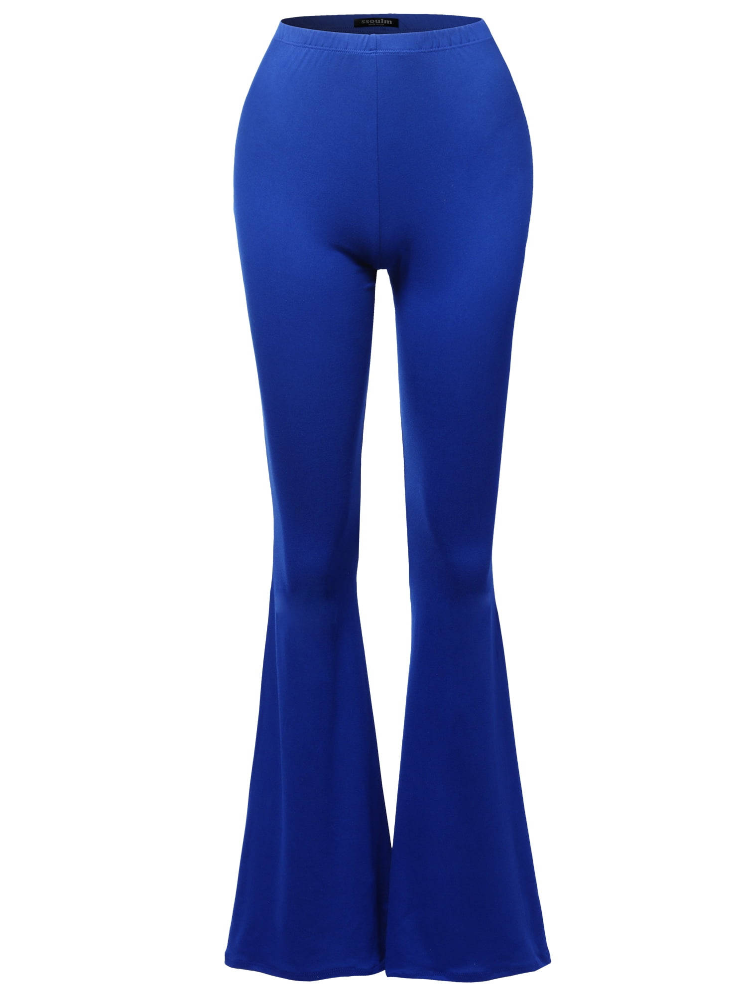 High Waist Bell Bottom Flare Pants 