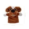 thumbnail image 4 of Bebé Animal Marioneta de dibujos animados Lindo Juego de roles Juguete Educativo Muñecos de peluche Guante (Perro de orejas peludas), 4 of 5