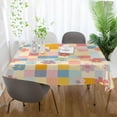 thumbnail image 3 of Yayeee Tablecloths 60" x 90" Rectangle Wrinkle Resistant Party Table Cover, Pink Floral, 3 of 8