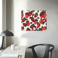 thumbnail image 4 of Nawypu Wall Decor, Strawberry Pattern Wall Art for Living Room, Kitchen Sign Outdoor Signs Decorative Signs for Home Bathroom Bedroom, Wall Plaque Poster, 4 of 6
