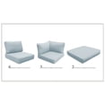 thumbnail image 2 of High Back Cushion Set for BARBADOS-13a in Cocoa, 2 of 7