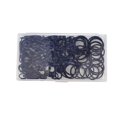thumbnail image 1 of Juego De Llavero De Cadena De Gancho De 7 Piezas Electroforesis Accesorios De Correas De Llavero De Metal Negro Adecuado Para La Producción De Bricolaje De Accesorios De Joyería De Llavero Noticed HA019724-00, 1 of 7