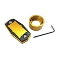 thumbnail image 1 of Siruishop Pool Chalk Holder Billiard Cue Chalk Box Mini Aluminum Alloy Chalk Case Pool Gold Black, 1 of 8