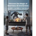 Projector 1100 Restored JmGO N1S 4K Smart Portable Video Projector, Triple Laser, 1100 ...