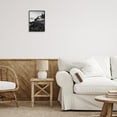 thumbnail image 2 of Stupell Industries Monochrome Rocky Shoreline Beach Clouds Lighthouse Photography Framed Wall Art, 11 x 14, Design by Daniel Sproul, 2 of 5