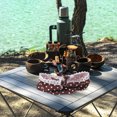 thumbnail image 4 of KAKOWELY Protectores De Tela Coffee Para Cesta De Rattan Ideal Para Almacenaje Y Picnic, 4 of 7