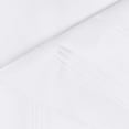 thumbnail image 3 of 650 Thread Count 100% Egyptian Cotton Solid Pillowcases, 2-Piece Pillowcase Set by Blue Nile Mills- Standard, White, 3 of 6