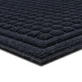 thumbnail image 2 of Mohawk Home Waffle Grid Impression Low Pile Non-Slip Indoor/Outdoor Door Mat, Blue, 1' 6" x 2' 6", 2 of 6
