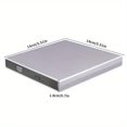 thumbnail image 4 of SNNROO USB 3.0 External DVD Drive - High-Speed CD/DVD Player  Reader  Recorder  and Burner for Laptop and Computer - Plug and Play  Compatible with Windows and Mac, 4 of 6