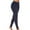 Navy, variant on Women Ruched Skirted Leggings with Foldover Waist for Yoga and Athletic Wear Featuring Ultra Soft Fabric and Flattering Fit for All Day Comfort XXL Size Navy