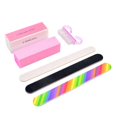 thumbnail image 1 of Vogacara HOT 6pcs Gel Caja de lijado de uñas Polaco Archivos Cepillo Salón de uñas Manicura Belleza Herramientas de limpieza Juegos de manicura, 1 of 6