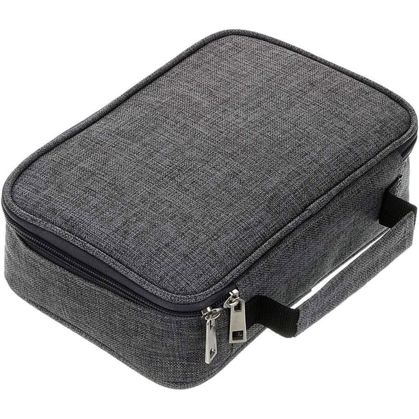 Estuche para lápices con cremallera de gran capacidad, estuche multifuncional para lápices de papelería, estuche para lápices de colores con 72 ranuras, estuche portátil para lápices con 2