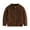 Coffee, variant on lnmuld Sweaters for Classic Solid Color Zip Front Knit Cardigan Sweater for Girls with Pockets Comfortable Casual Outerwear Jacket for Kids Size:10-11Years