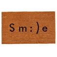 thumbnail image 2 of Calloway Mills Smile Emoji Outdoor Doormat, 2 of 2