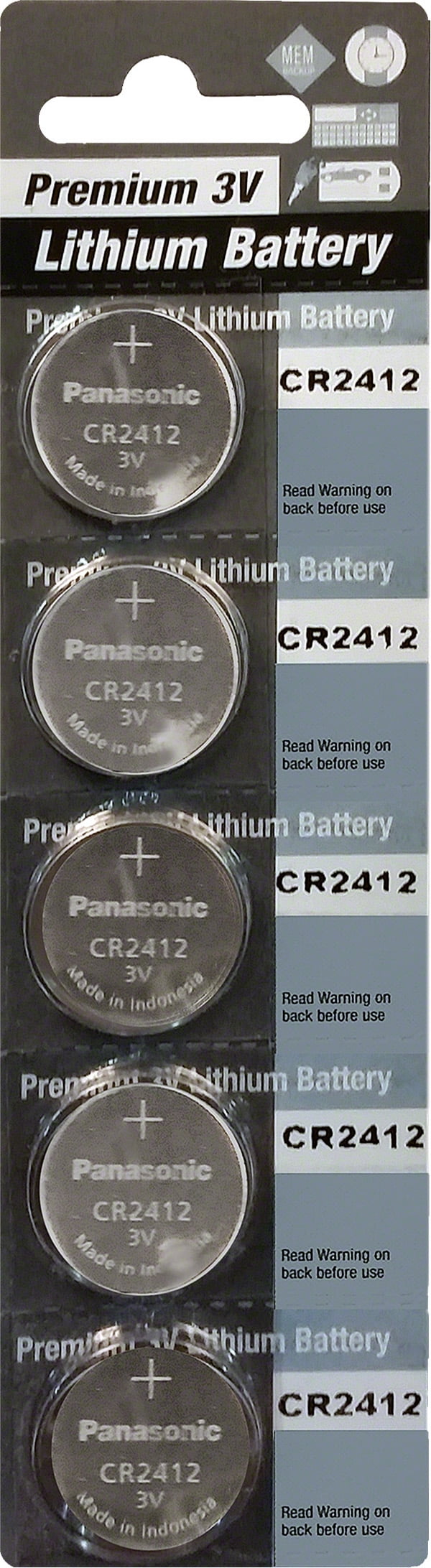 Murata CR1632-BEABAE Pile bouton CR 1632 lithium 140 mAh 3 V 5 pc