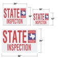 thumbnail image 3 of Texas State Inspection Vinyl Decal 2 Pack of 18 Inch x 24 Inch Weatherproof Heavy-Duty Adhesive Backing | Auto Services, Reliable Checks, Affordable Pricing | Made in USA, 3 of 6