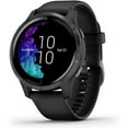 thumbnail image 1 of Refurbished (Good) Garmin Venu Smartwatch GPS + Cellular - Granite Black with Slate Hardware, 1 of 4
