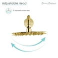 thumbnail image 6 of Ivy Single-Handle 1-Spray Tub and Shower Faucet in Brushed Gold (Valve Included), 6 of 12