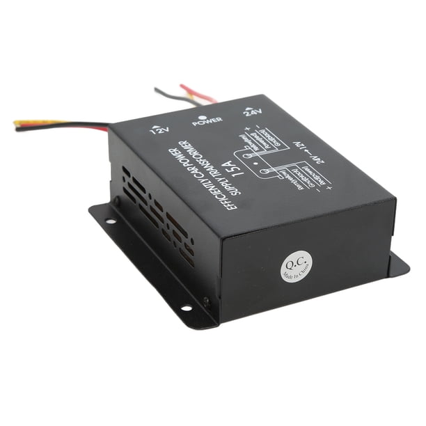 , Convertidor de 24 V A 12V Cortocirco Inverter de Alimentació Inversores de Alimentación Para Vehículos Reductor de Voltaje de Automóvil Profesional