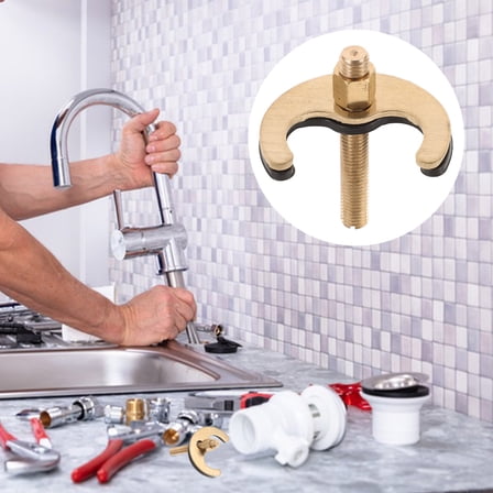 ULTNICE 1Set Faucet Installation Fastener for and Plumbing Maintenance Multi 6.00X5.00X3.00CM