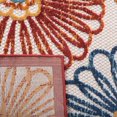 thumbnail image 3 of SAFAVIEH Cabana Aria Floral Outdoor Area Rug, 3 of 9