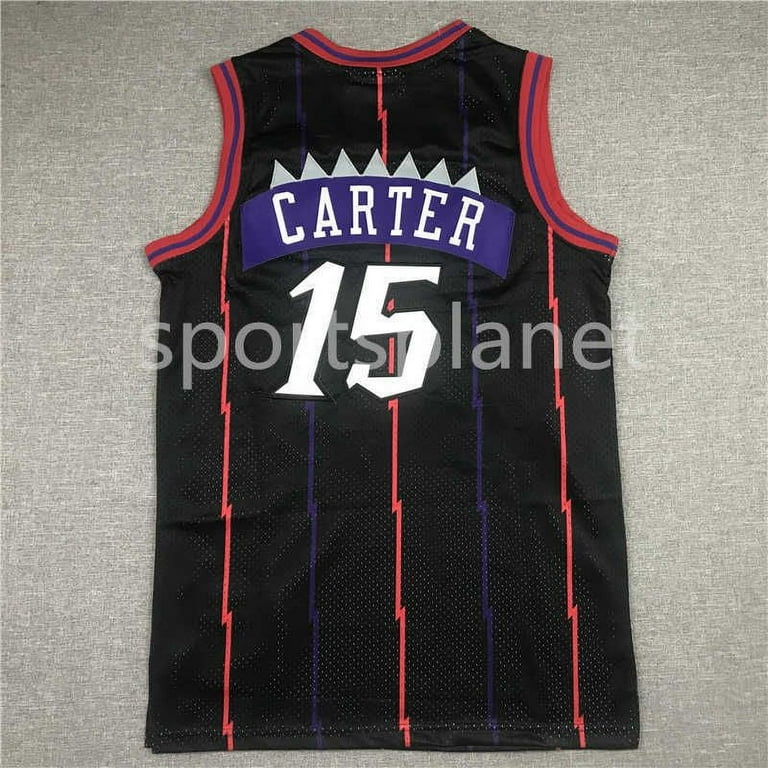 NBA Toronto Raptors Basketball Stitched Vince 15 Carter Rerto