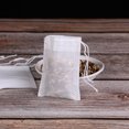thumbnail image 1 of 300 Uds bolsitas de té vacías desechables no tejidas con cordón rellenable, 1 of 2