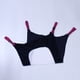 thumbnail image 4 of Columpio para bebés para niños - Columpio para exteriores e interiores para niños Hamaca para dormir para bebés transpirable de terciopelo de diamante azul oscuro, 4 of 5