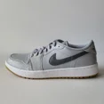 thumbnail image 1 of N I-K-E A i r-Jor-dan 1 Low G Wolf Grey White Gum Brown DD9315-006 Men's Golf Shoes, 1 of 5