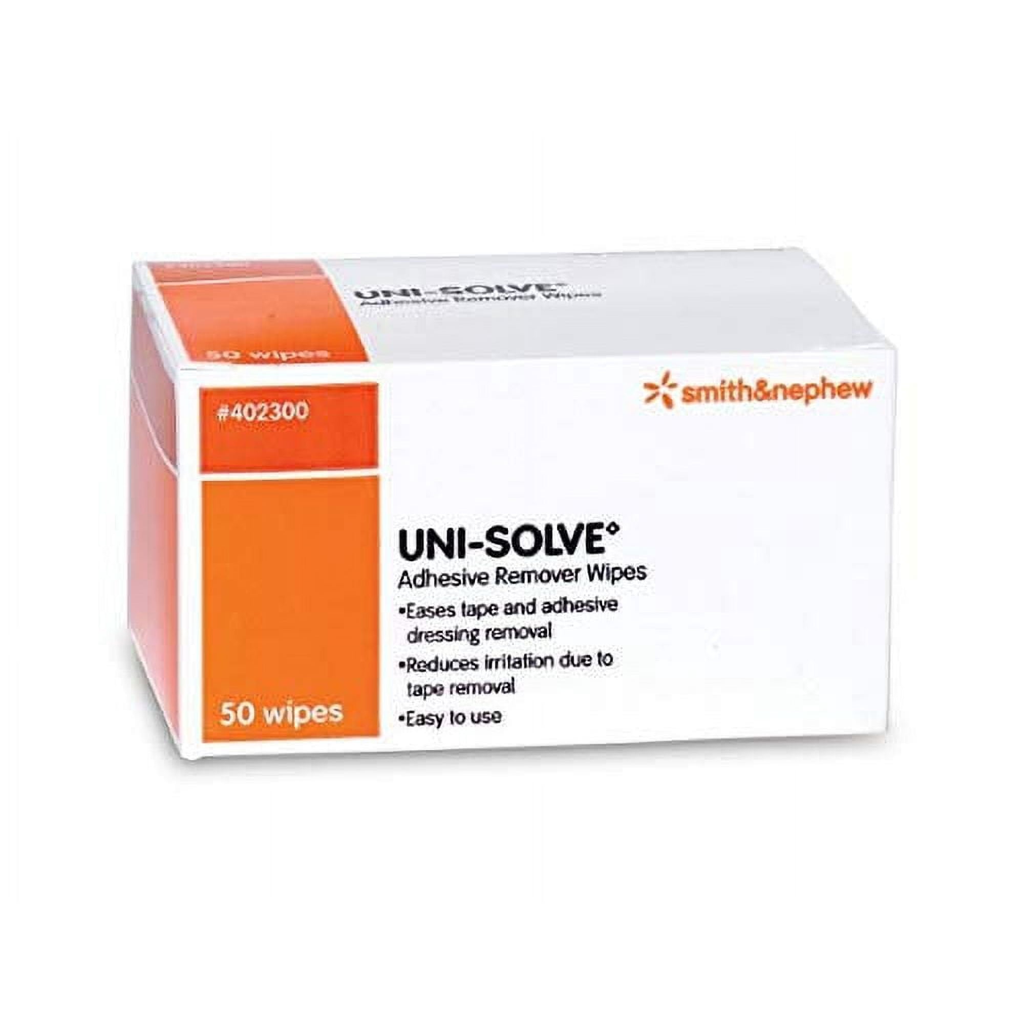 UniSolve Adhesive Remover Wipe 402300 50 Count