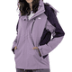 thumbnail image 1 of Chamarra Impermeable Ligera Para Mujer Color Lavanda Talla Grande, 1 of 9