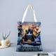 thumbnail image 2 of Cómo Entrenar a Tu Dragón 4 Bolso de tela con estampado de lienzo para mujer, bolsa de compras reutilizable y estética, con cremallera interior, regalo para mujer,40*40cm., 2 of 6