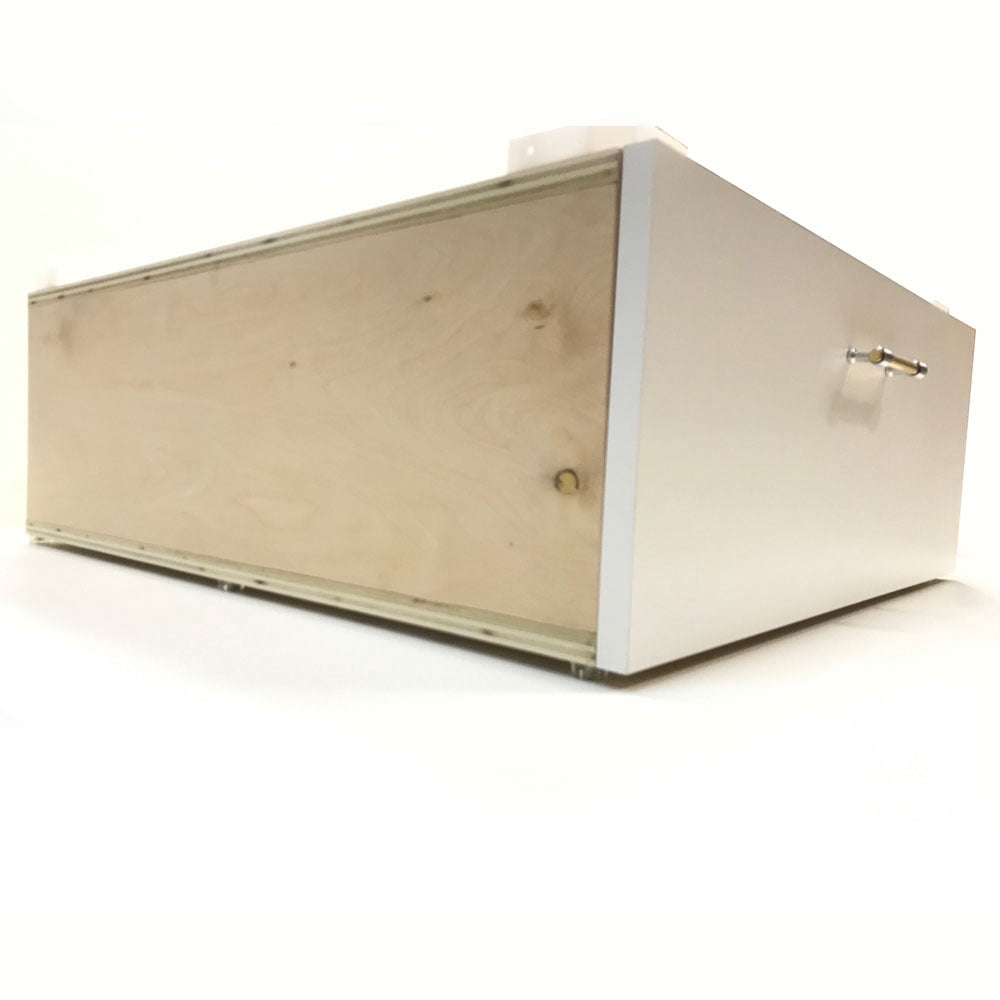 Wood Laundry Pedestal with Storage Drawer for Washer Dryer Machine- Choose your Size - 32W x 32L x16H
